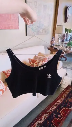 Top Fitness Preto da Adidas