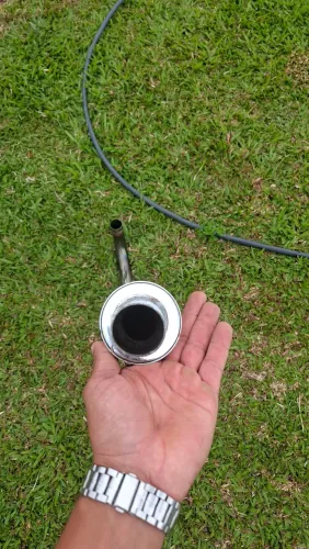 Vendo escapamento de cg 2000 a 2004 modelo esd