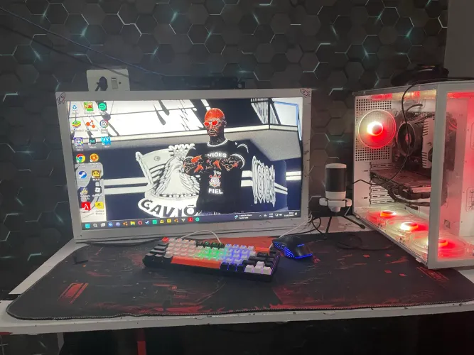 Pc gamer Ryzen 5 completo  VALOR  negociável!!!!!