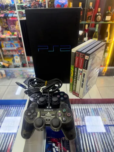 Ps2 fat d3sbl0k3ad0 midnight Black