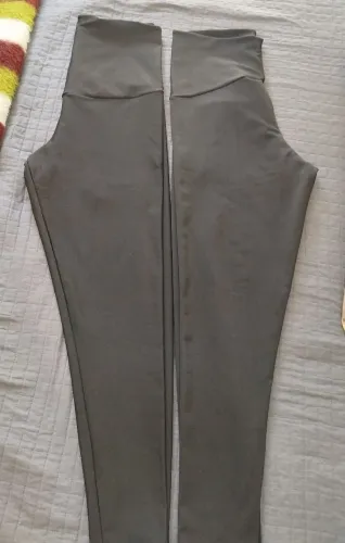 Kit com 2 Calça legging cós alto pra gestante Tam M + 2 calcinhas cós alto
