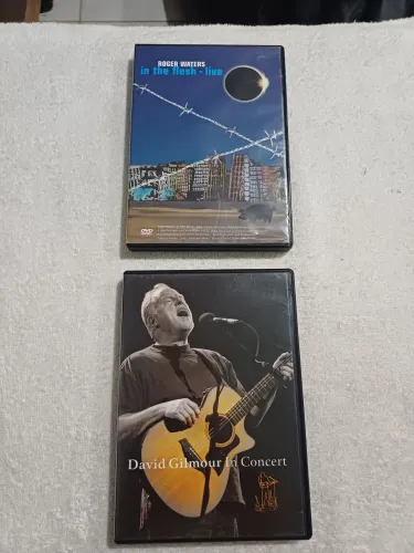 02 DVD'S dos Integrantes do Pink Floyd