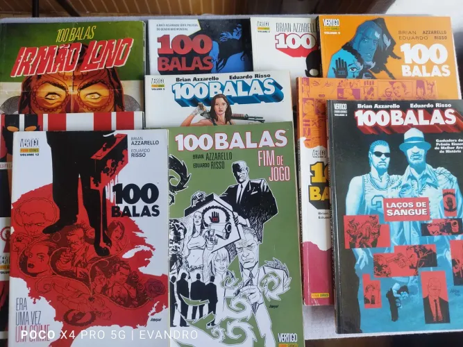 Lote Vertigo 100 Balas + edição especial