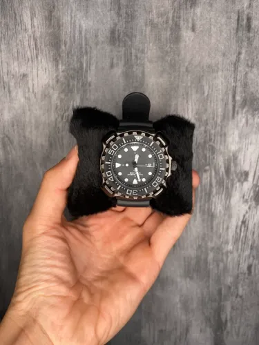 Relógio Citizen Tuna Eco-Drive Correia de Borracha Preta Durável (LEIA A DESCRIÇÃO)