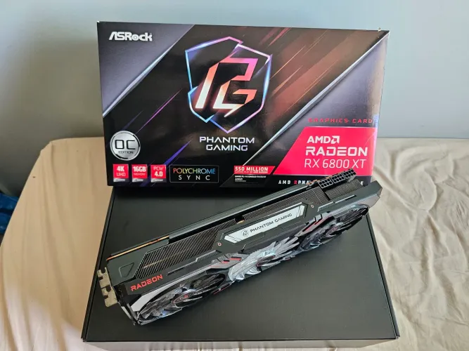 RX 6800 XT 16GB ASRock Phantom Gaming