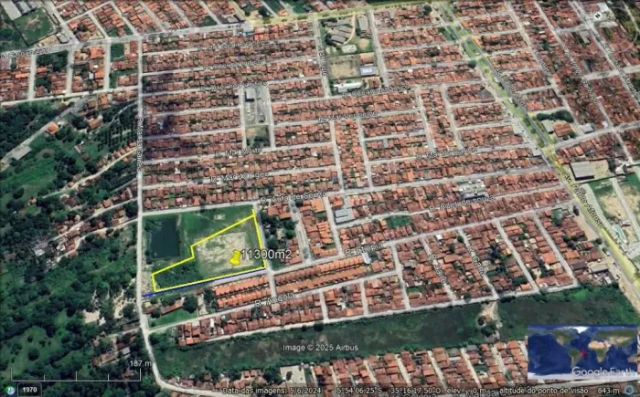 Área à venda, 11360 m² por R$ 1.300.000,00 - Vida Nova - Parnamirim/RN