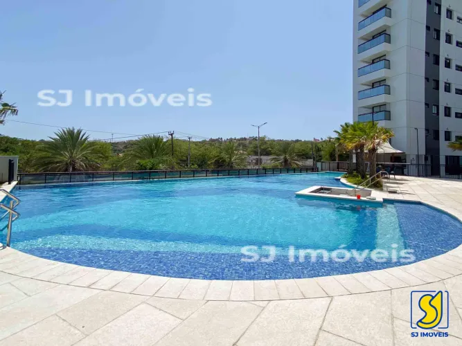 Apartamento para alugar com 3 suítes, varanda gourmet e lazer completo no Cocó