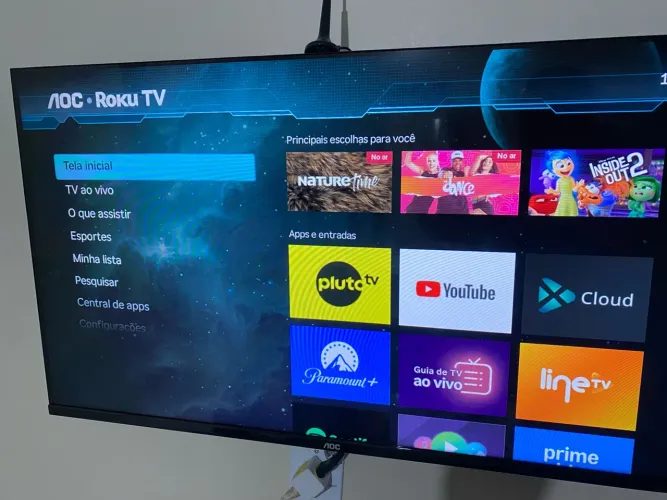 TV AOC ROKU 40 Polegadas
