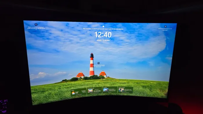 Monitor Gamer Samsung Odyssey G5 32? QHD 165Hz ? Novo, com NF e Garantia