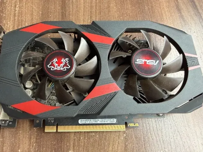 Placa De Vídeo Nvidia Asus Cerberus Geforce Gtx1050ti Oc 4gb