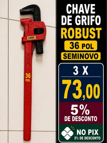 CHAVE DE GRIFO ROBUST 36 POL