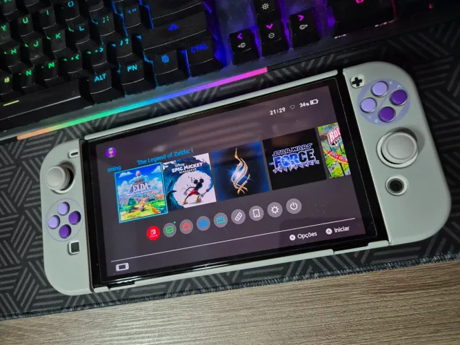 Grip para Nintendo Switch/Play vital (Envio Olxpay)!