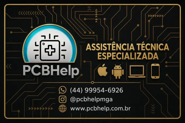 PCBHELP formatação manutenção e reparo em Notebooks PCs e smartphones.