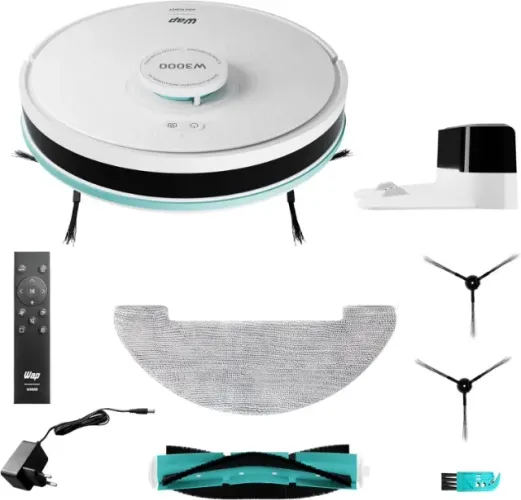 Robô aspirador 5 meses de uso WAP W3000 2 em 1 aspira e passa pano