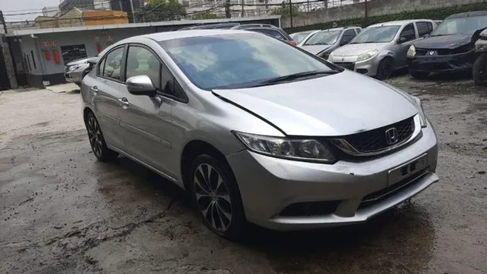 Civic 2.0 2014 2015 Motor Mecanica Airbag Suspensão Farol Porta Capo Sucata