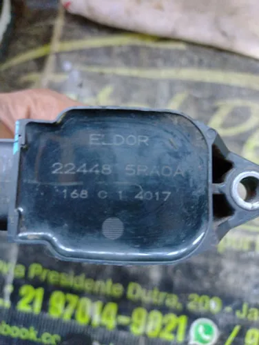 Bobina de ignição Nissan Versa 1.6 16v ano 2017