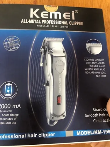 Máquina Kemei profissional Luxxo Oportunidade