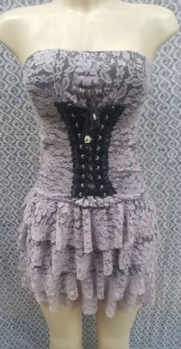 Vestido renda fashion tam p/m