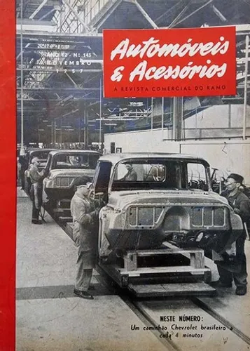 Picape Chevrolet 1958 - Revista Automóveis & Acessórios