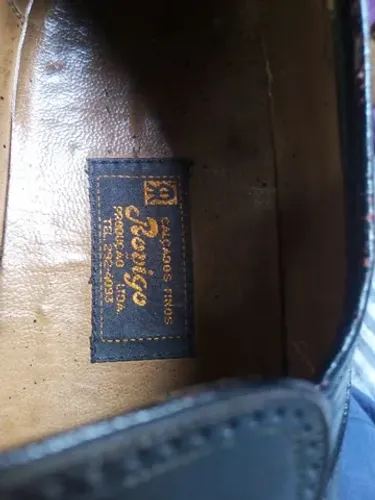 Sapato social masculino marca revigo couro sola madeira num 38