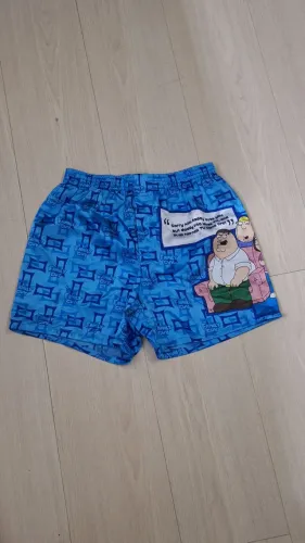 Cueca samba canção pijama Família Guy