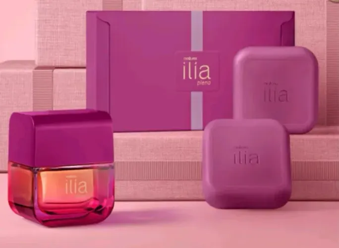 Kit Colônia Ilía Plena com 2 Sabonetes