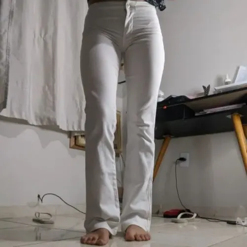 Calça branca