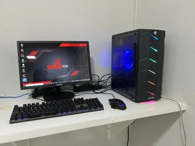 PC Gamer Completo Core i5 + RX 550 | Monitor | KIT Gamer (Teclado, Mouse, Headset)