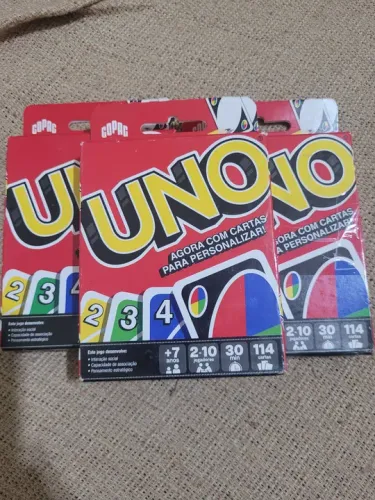 Jogo de Cartas UNO - Personalizado - Novo