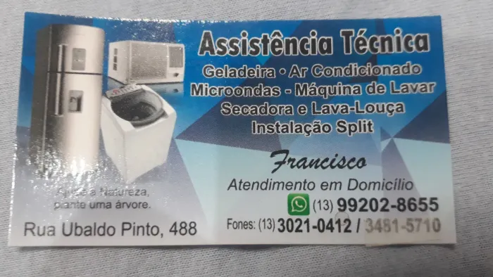 Técnico de geladeiras/ máquinas de lavar