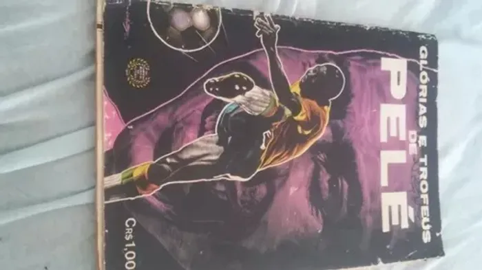 Álbum De Figurinhas Glórias E Troféus De Pelé