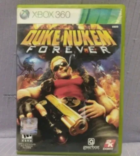 Xbox360-Duke Nukem forever original s/ manual.