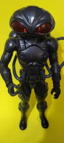 Boneco Black Manta Arraia Negra 30cm original