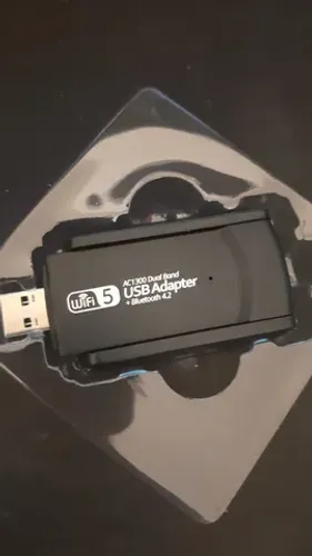 Adaptador wifi dual band e bluetooth