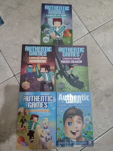 Livros Minecraft Authentic Games - Edição Completa