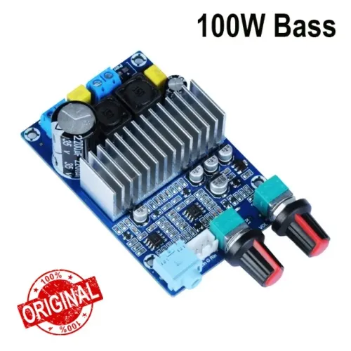 Placa de Amplificador de Áudio Digital, Subwoofer, Mono, Super Bass, Classe D, 20Hz-180Hz,
