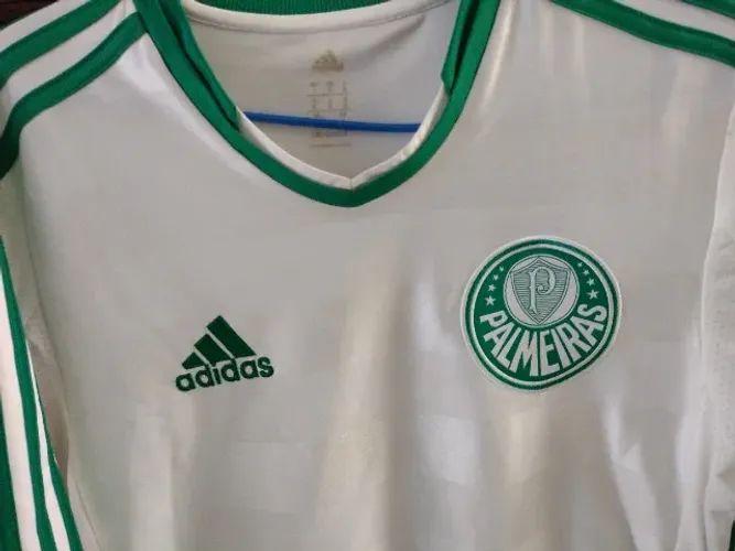Camisa Palmeiras 2013 Branca Tamanho S Climacool Adidas (sem patrocínio)