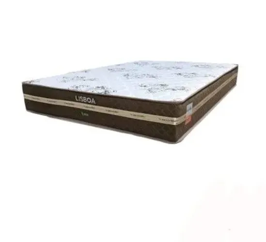 COLCHÃO CASAL MOLAS ENSACADAS 150KG POR PESSOA!!! S6264R