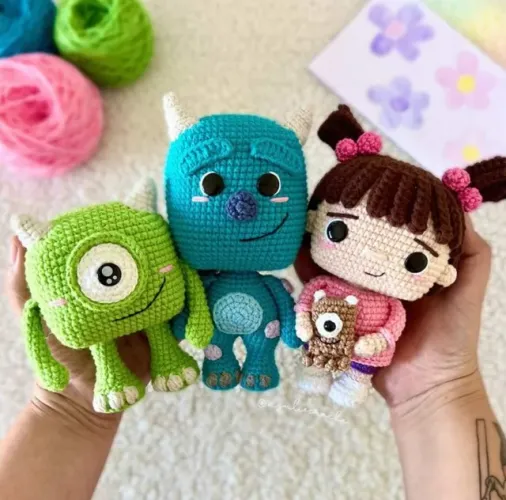 Monstros S.A Amigurumi Funko