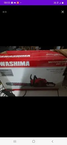 Motosserra kawashima kws 5218 pouquíssimo uso