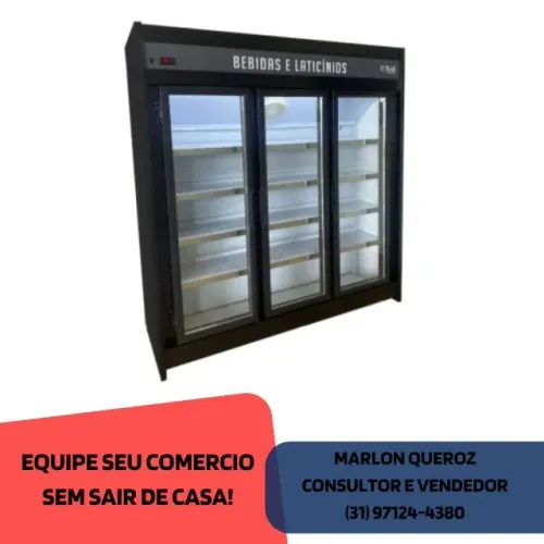 Refrigerador Polar 3 Portas Novo 110/220v