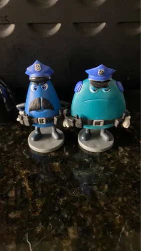 Miniaturas do filme Divertidamente - Policiais