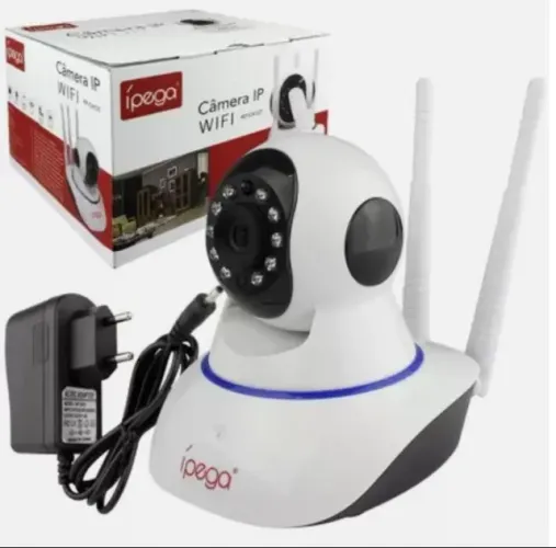 camera de segurança giratoria com cartão de memoria