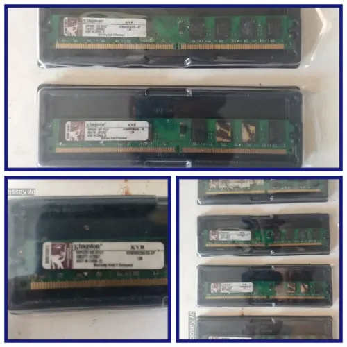 memórias 2gb-ddr2/Kingston Slim testadas