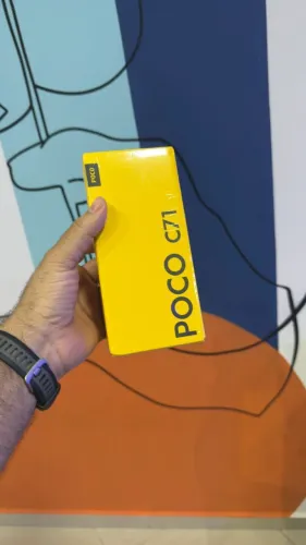 Xiaomi Poco C71 64GB/3GB Gold | Lacrado Novo | Loja Física 