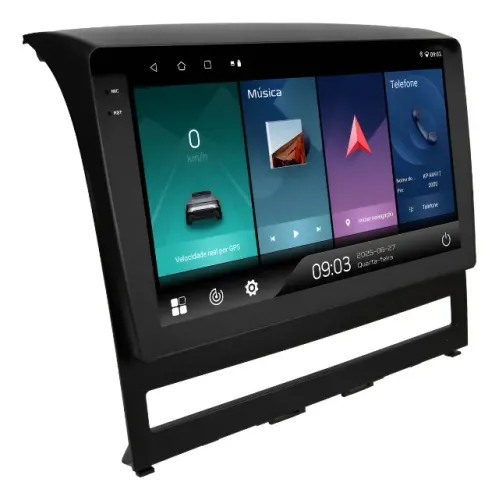 Multimidia Strada Palio Siena Android Carplay 2gb 32gb 9p Fiat Siena 2005 - 2006 - 2007