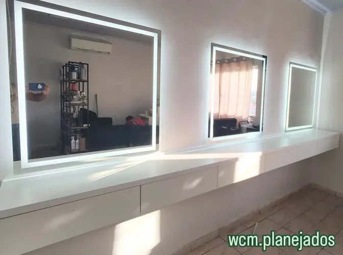 Bancada 6 gavetas mdf