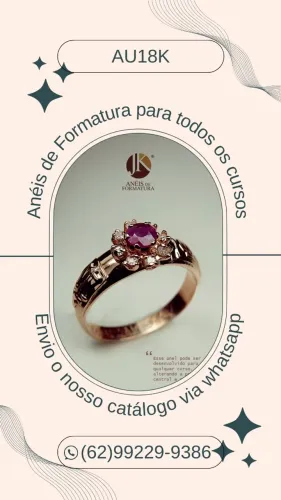 Anéis de Formatura para a sua graduação