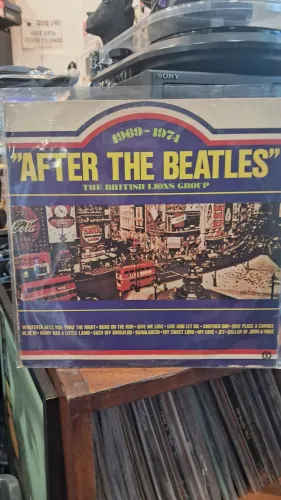 álbum de vinil "After The Beatles" do grupo The British Lions Group.