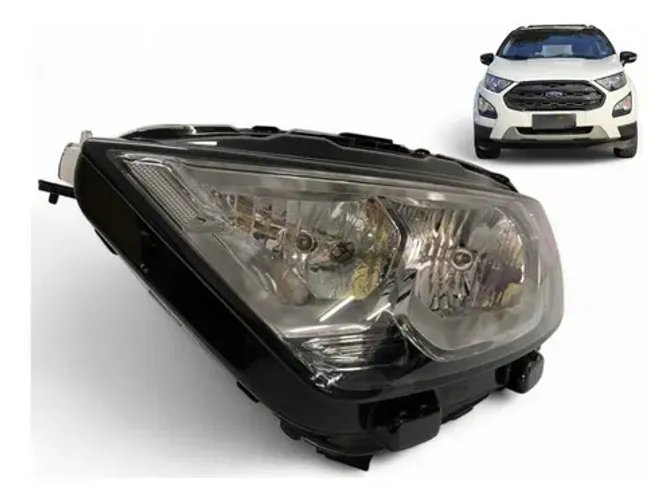 Farol Ford Ecosport Sem Led Esquerdo 2018 2019 2020 2021 Ori
